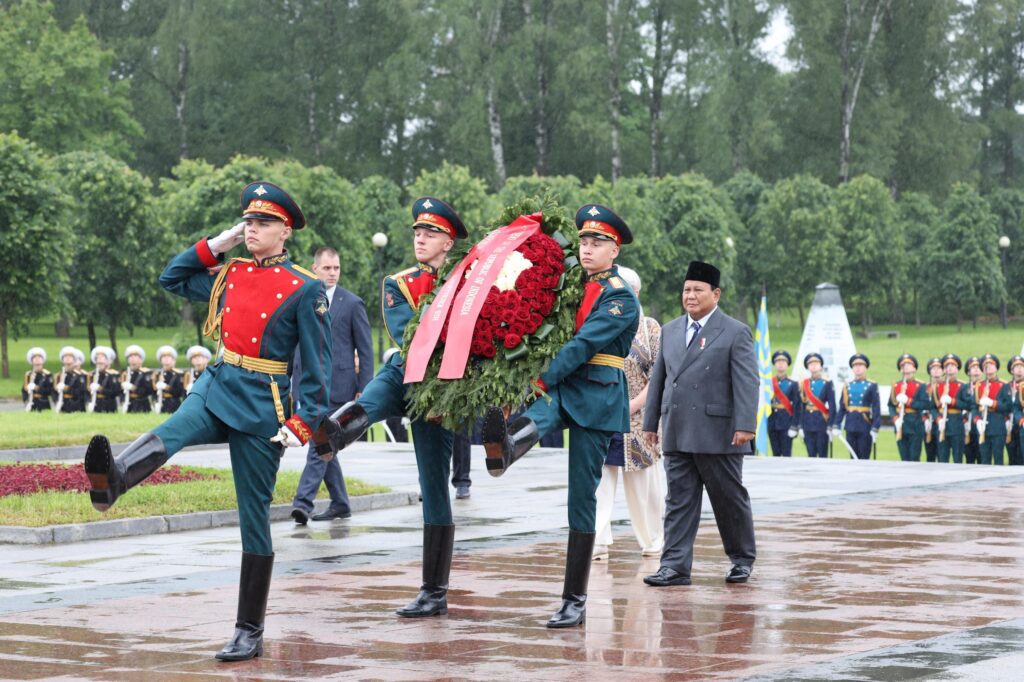 PRABOWO DI RUSIA