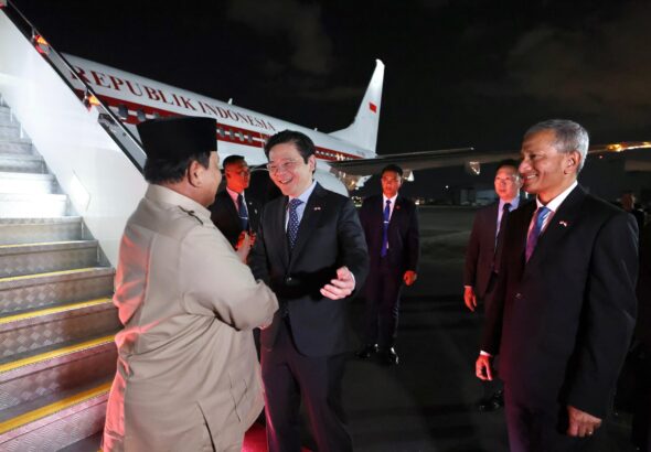 Prabowo Singapura