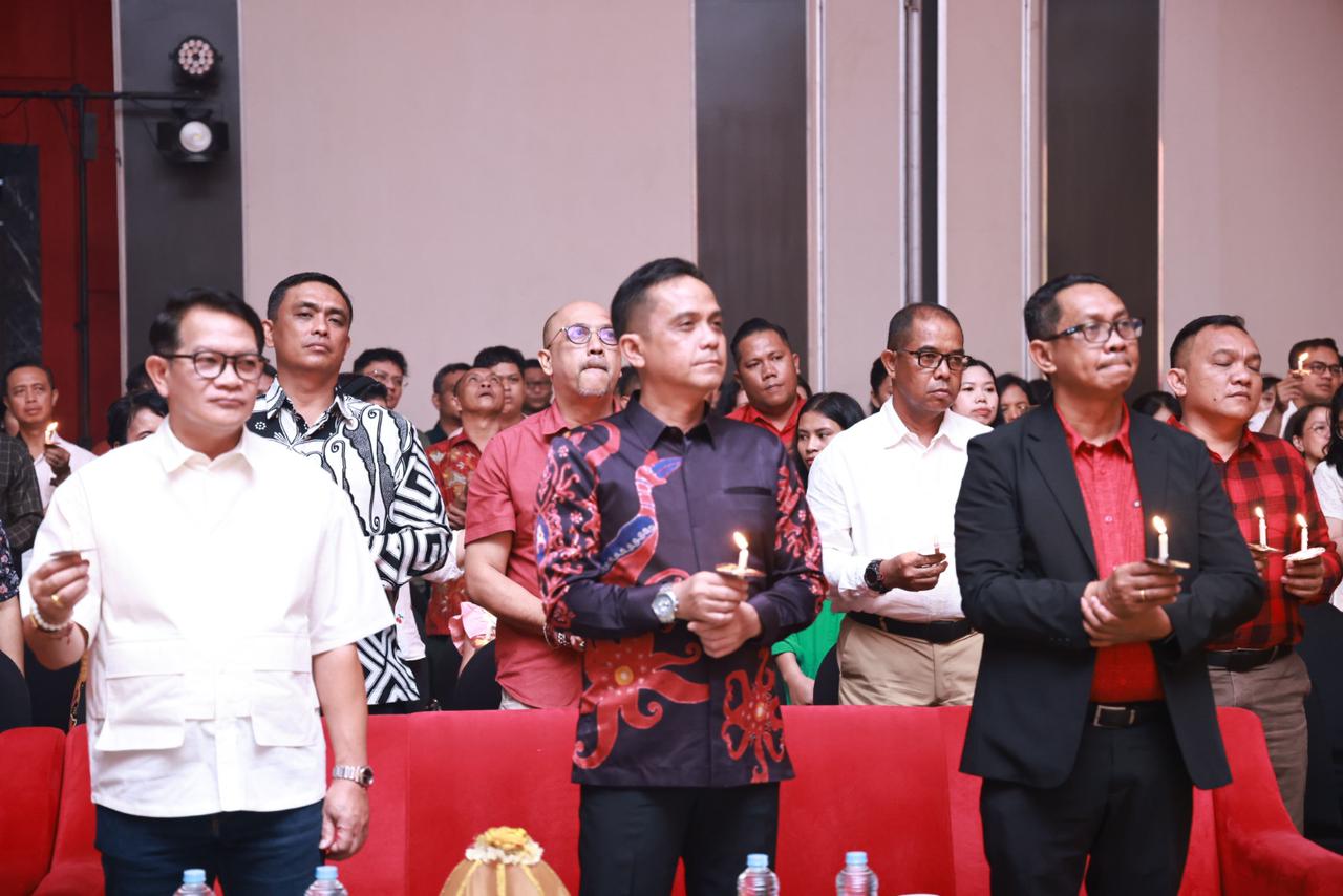 Pangkoopsud II Hadiri Perayaan Natal Oikumene Bandara Sultan Hasanuddin T.A. 2024