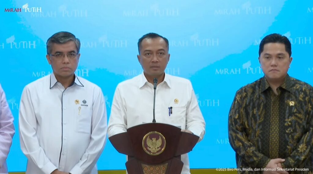 Menteri Sekretaris Negara Prasetyo Hadi