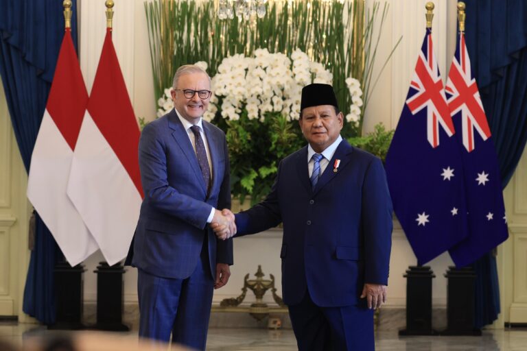 PRABOWO PM AUSTRALIA