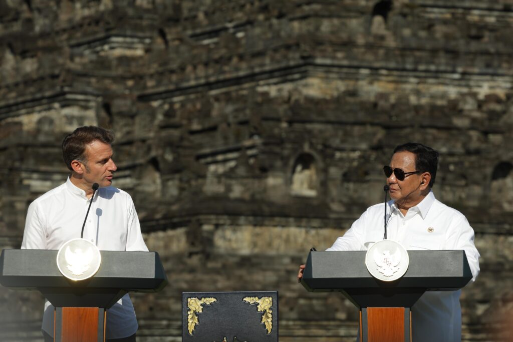 PRESIDEN PRABOWO DAN MARCON