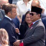 Presiden Prabowo dan Presiden Macron