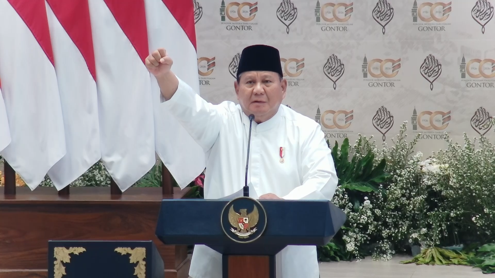 Prabowo: Tak Boleh Ada Rakyat Kelaparan, Kemiskinan Harus Dihapus dari Indonesia
